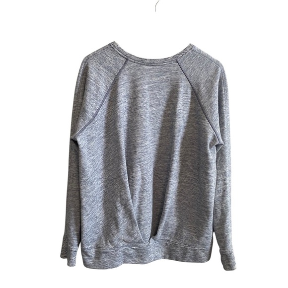 Lululemon Just Pleat it Crew Heathered Space Dyed Nimbus Sweatshirt - Picture 5 of 7